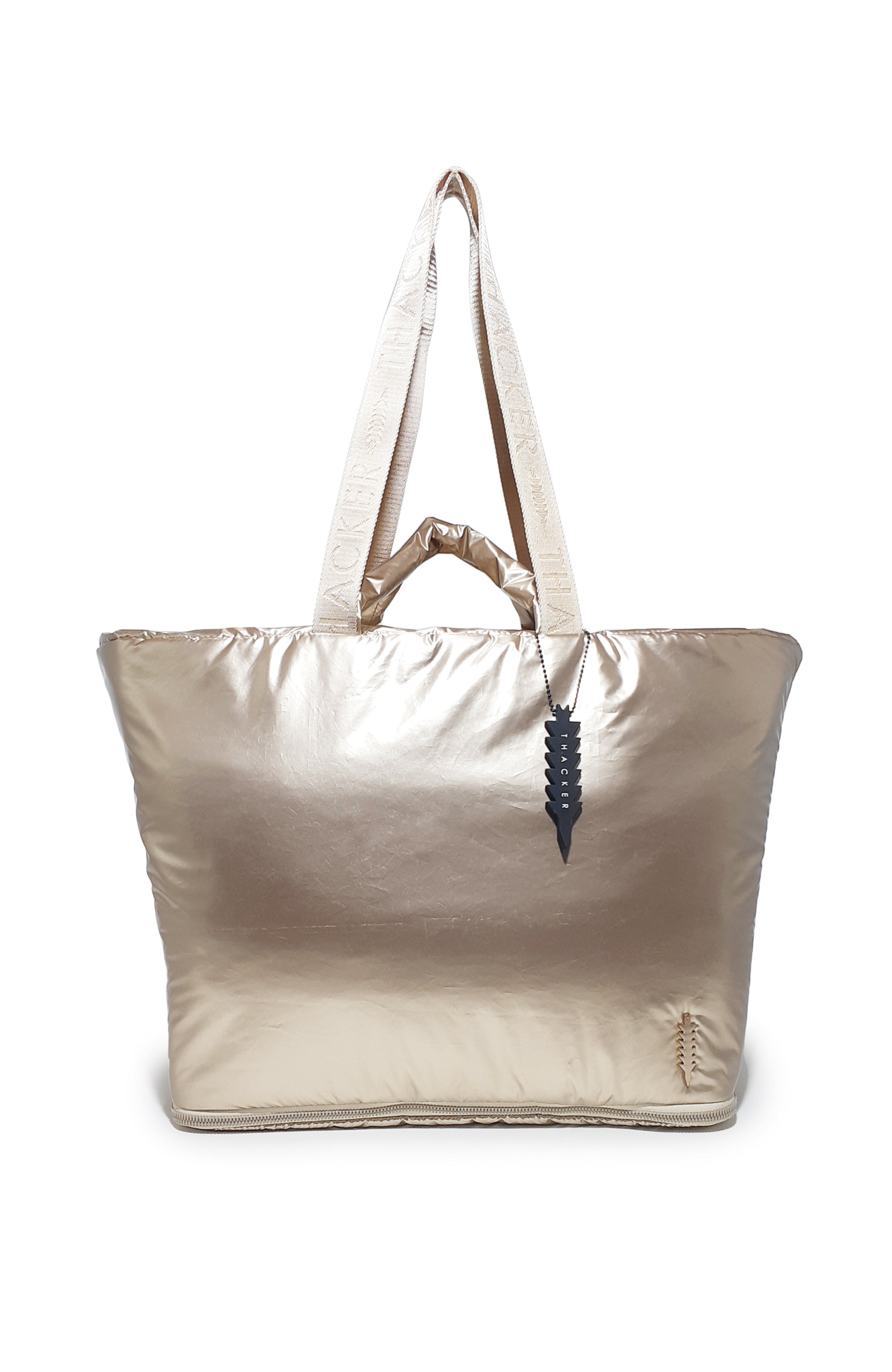 Feather Expedition Tote | Champagne