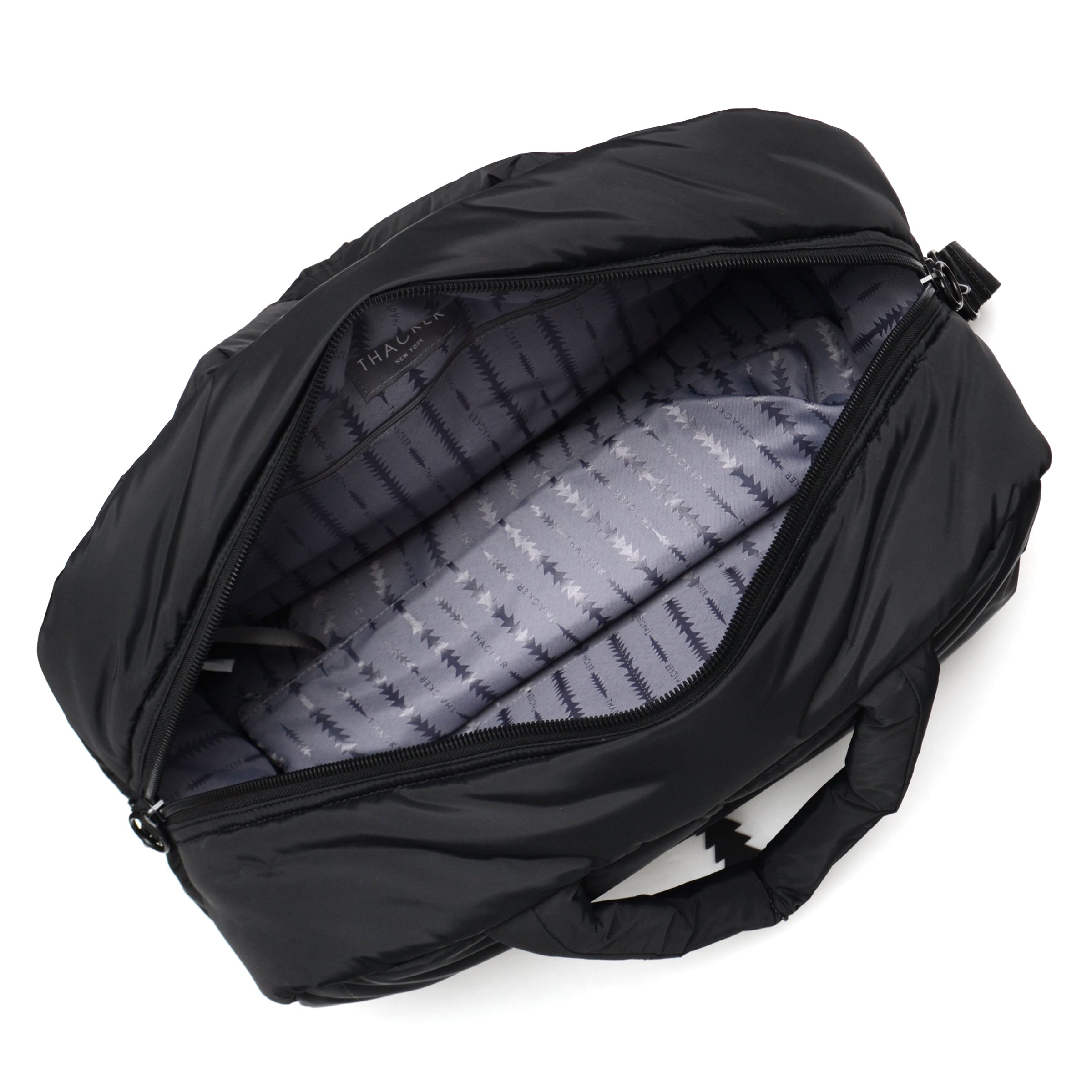 Feather Escape Duffle | Black Nylon