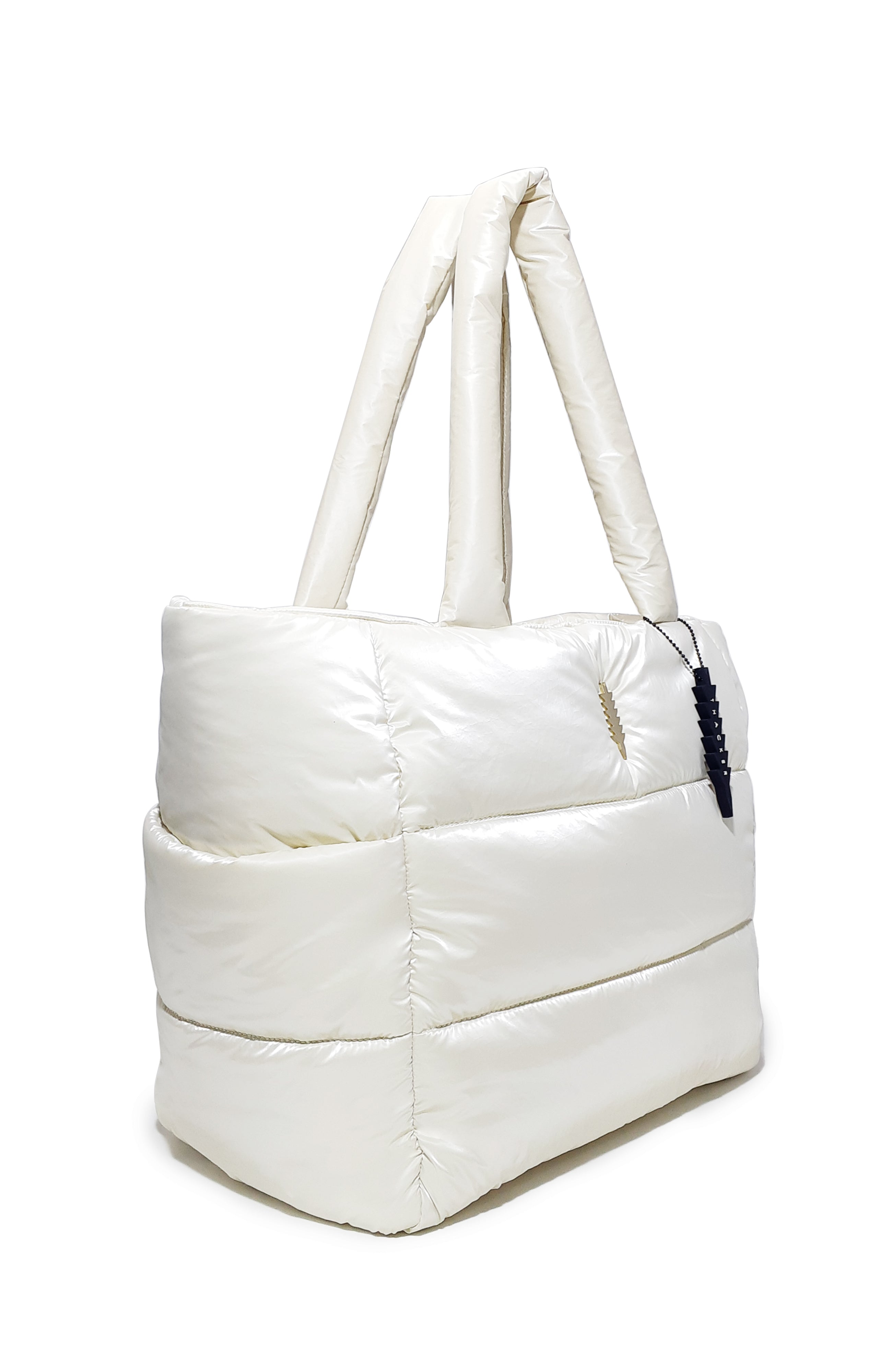 Feather Escape Tote | Pearl