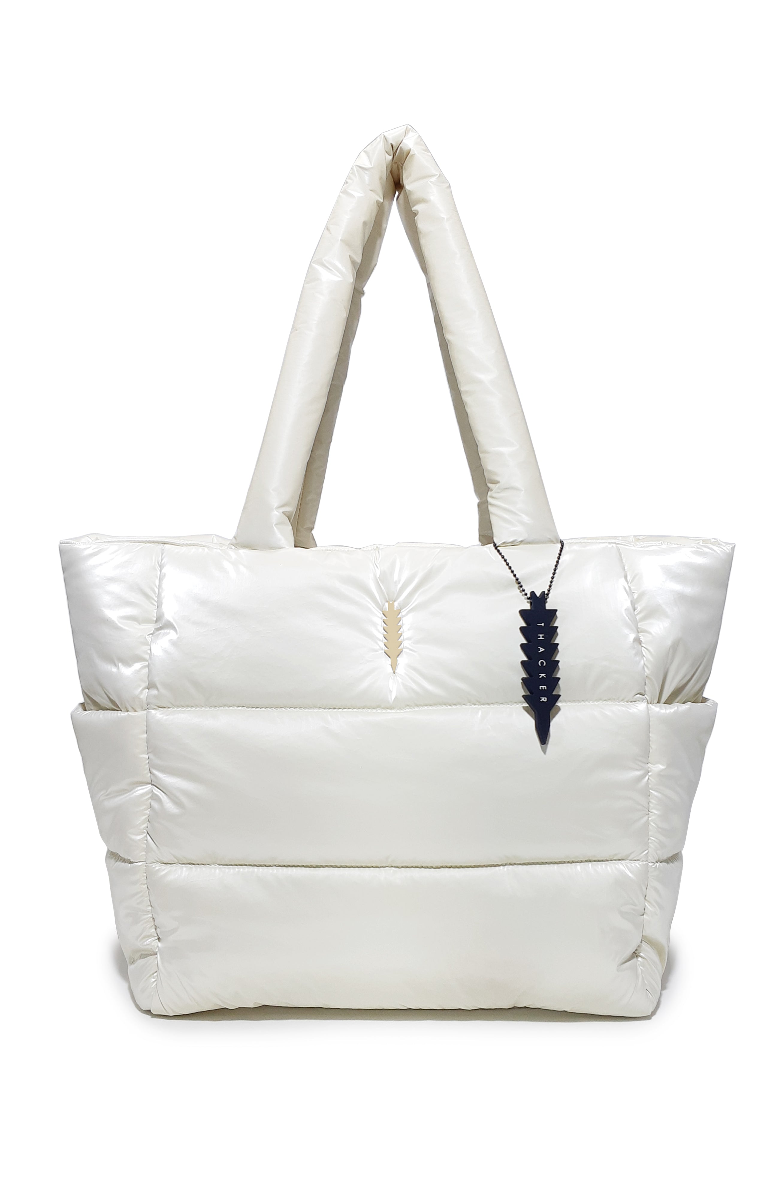 Feather Escape Tote | Pearl