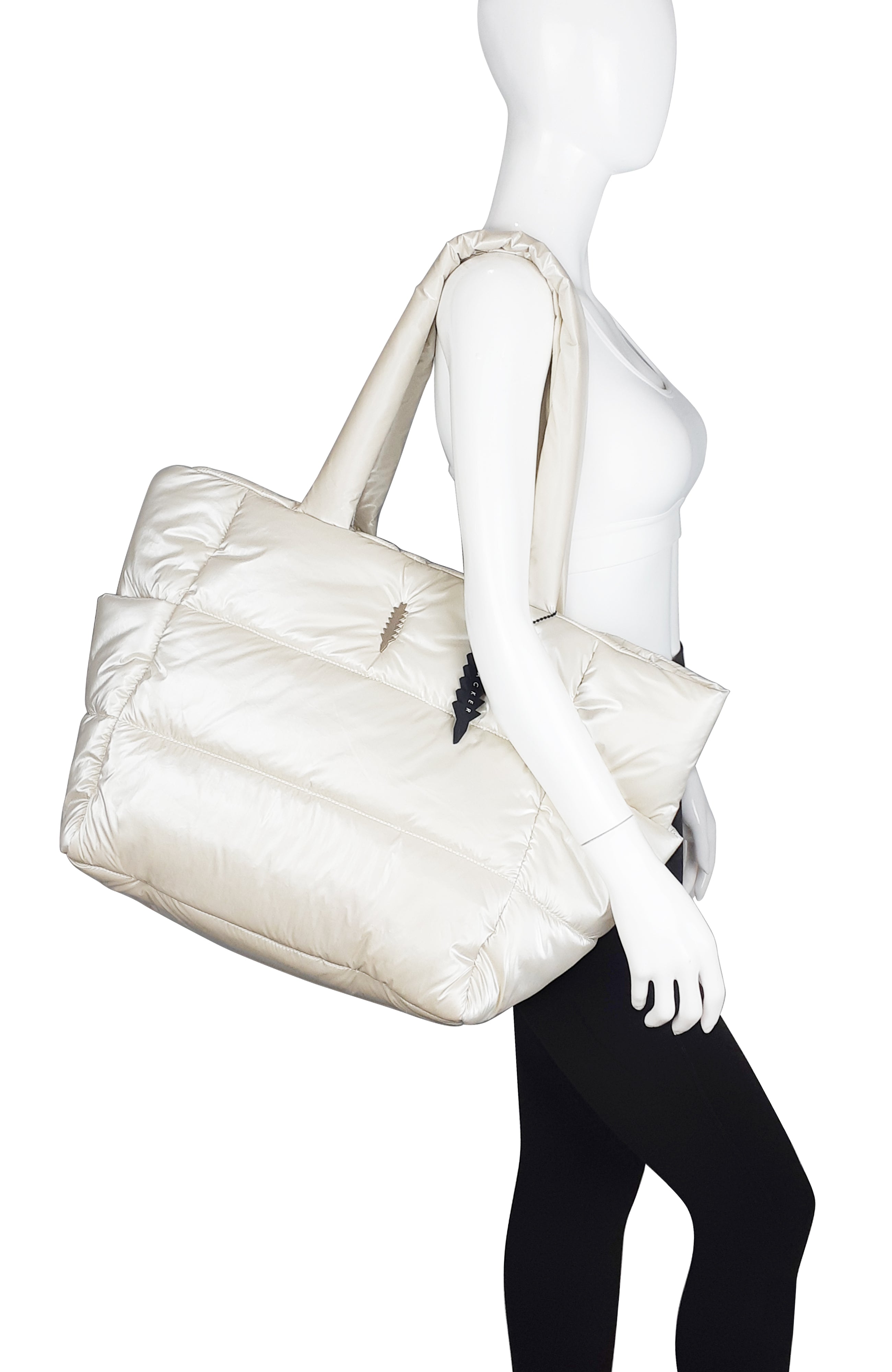 Feather Escape Tote | Pearl