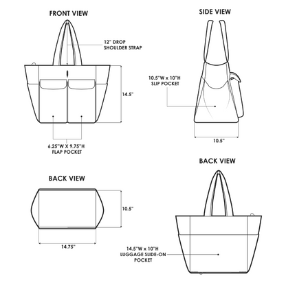 Cloud Expedition Tote