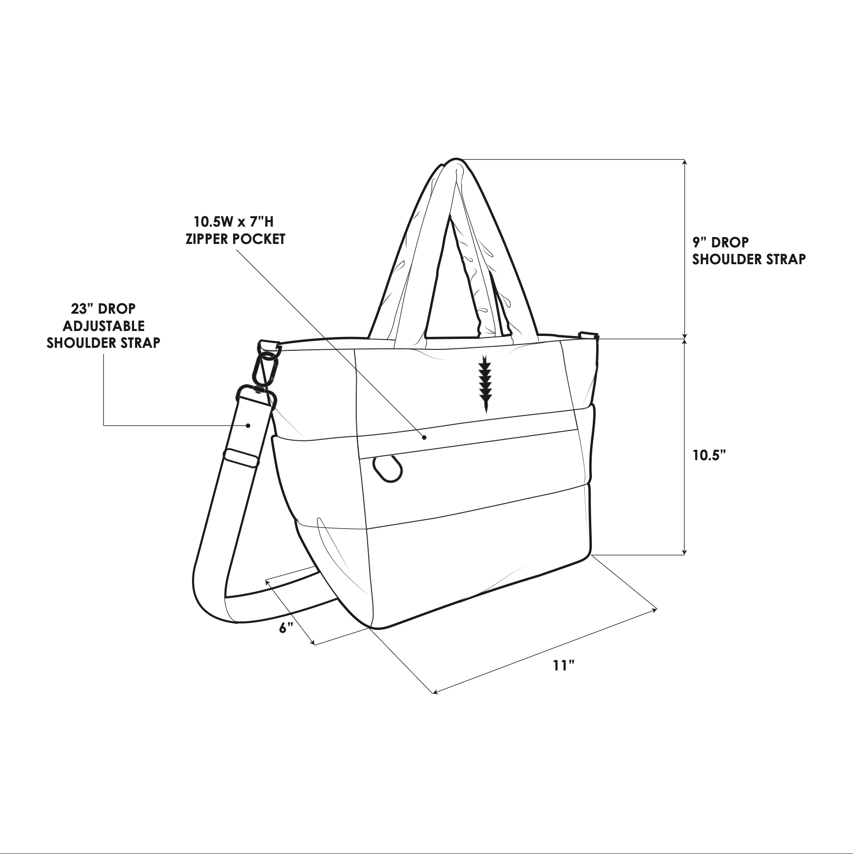 Cloud Escape Medium Tote