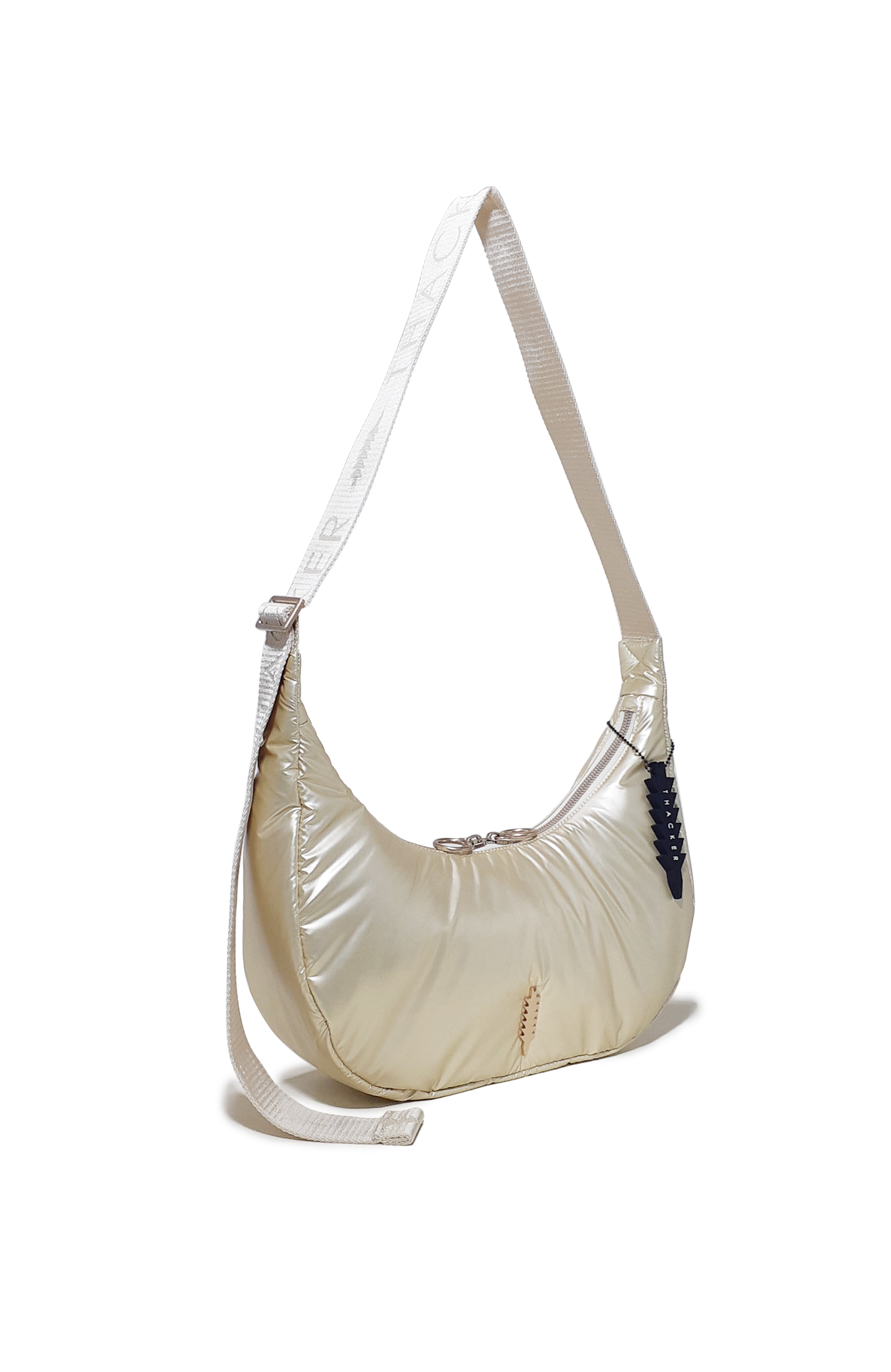 Feather Escape Sling | Pale Gold Nylon