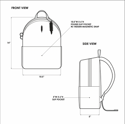 Cocoon Day Pack with Side Pockets