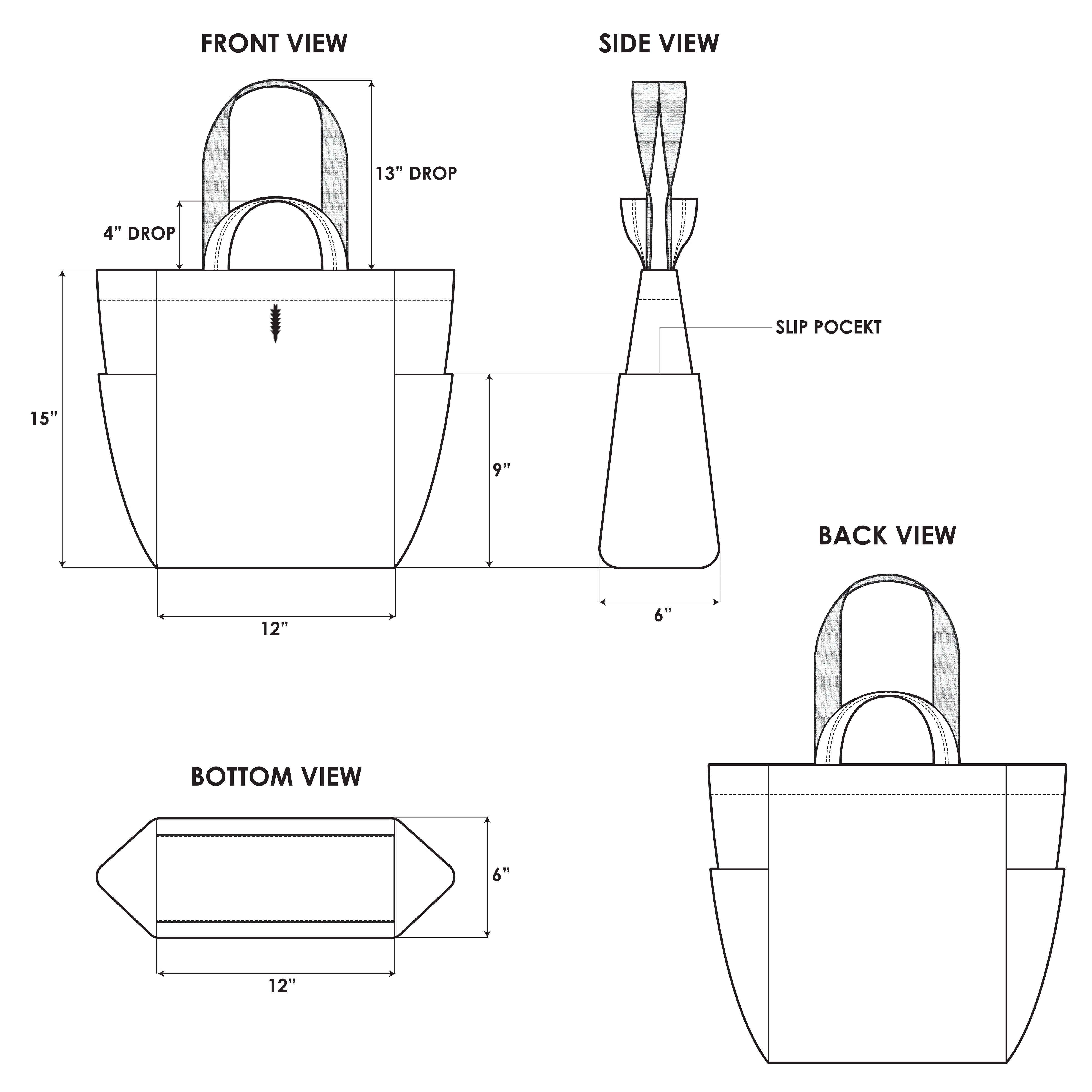 Cocoon Day Tote | Moss Neoprene