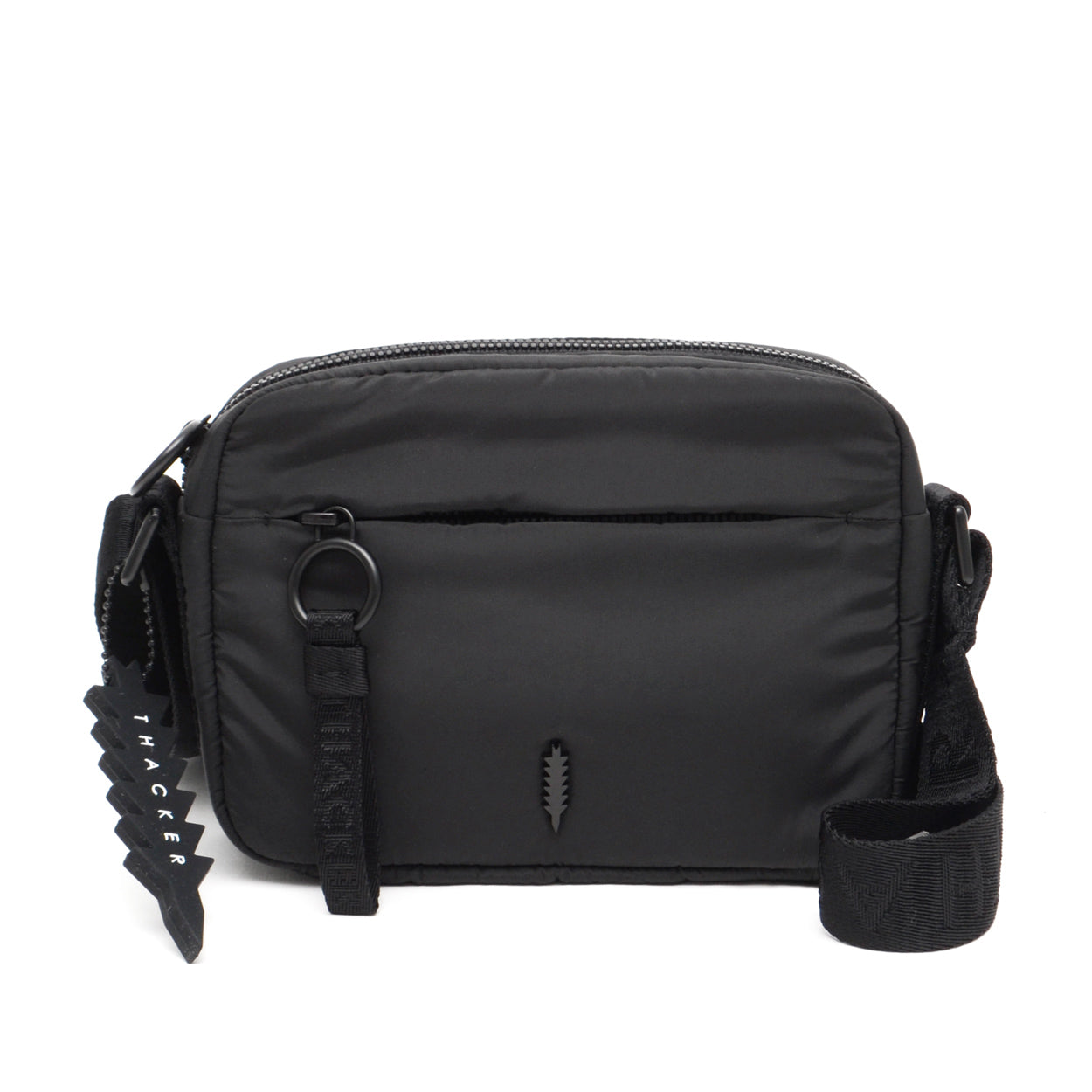 Feather camera Belt Bag | Black Nylon